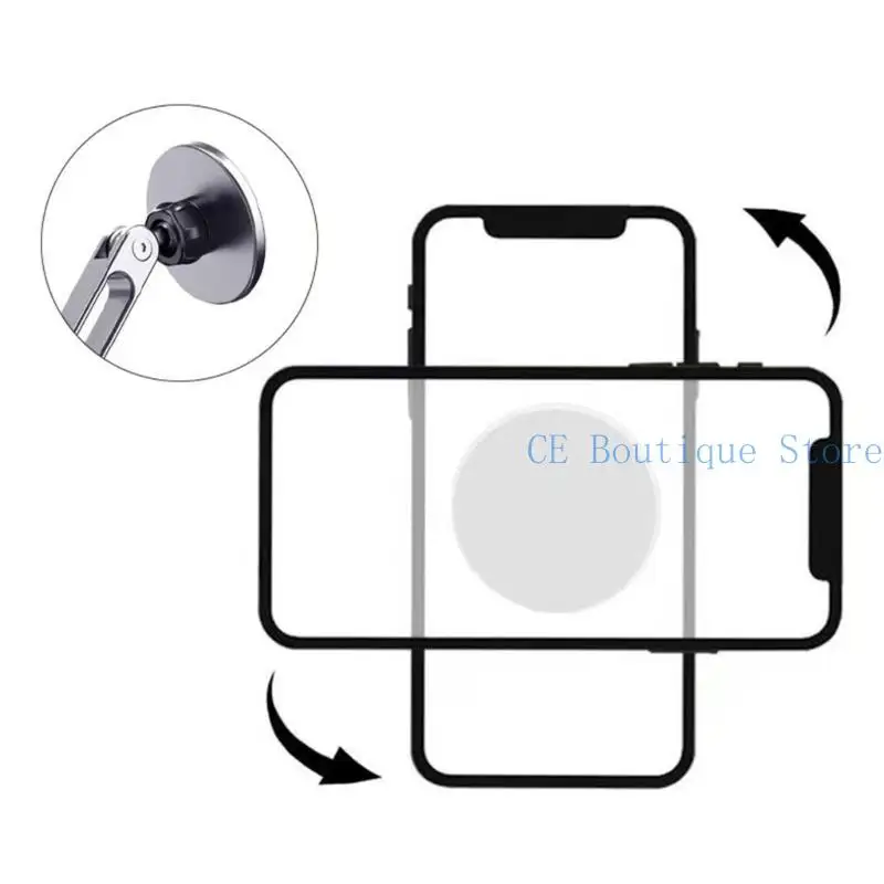 652F 17mm đầu bóng Điện thoại động từ tính Magnet Magnet Điện thoại hỗ trợ cho điện thoại 12/13/14/15