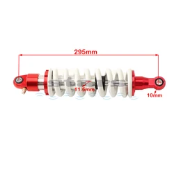 295mm Universal ATV Rear Shock Adjustable Rear Shock Pit Quad Dirt Bike ATV