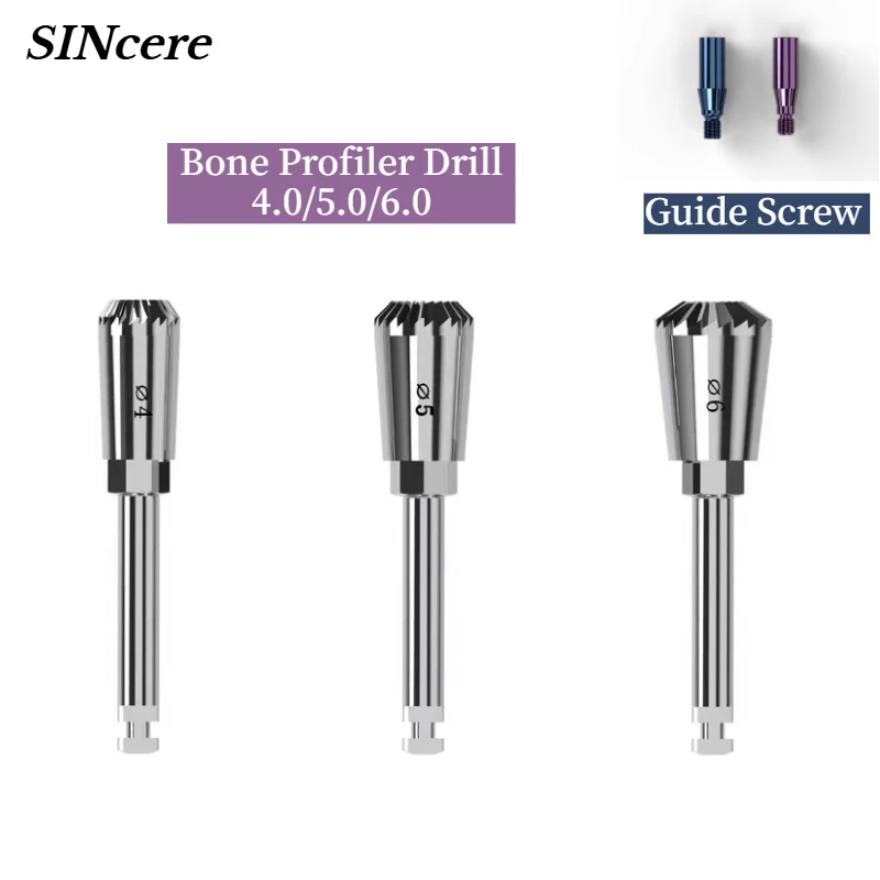 Dental Bone Grinding Oral Implant Peripheral Removal Drill Bone Tissue Punch Surgical Tools Guide Screw Surgical Drill Tools