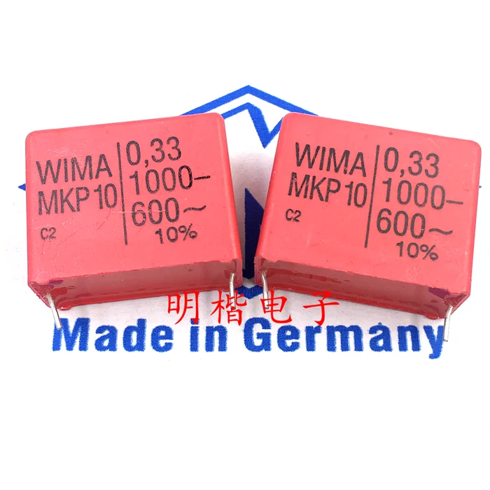 

10pcs/30pcs WIMA Germany Capacitor MKP10 1000V 0.33UF 1000V334 330NF Pitch 27.5mm free shipping