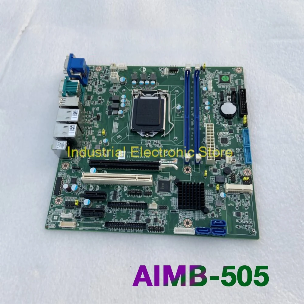 For Advantech Industrial Control Motherboard Dual Ethernet Ports Support 6/7th CPU 10 Serial Ports AIMB-505 AIMB-505G2-00A1E