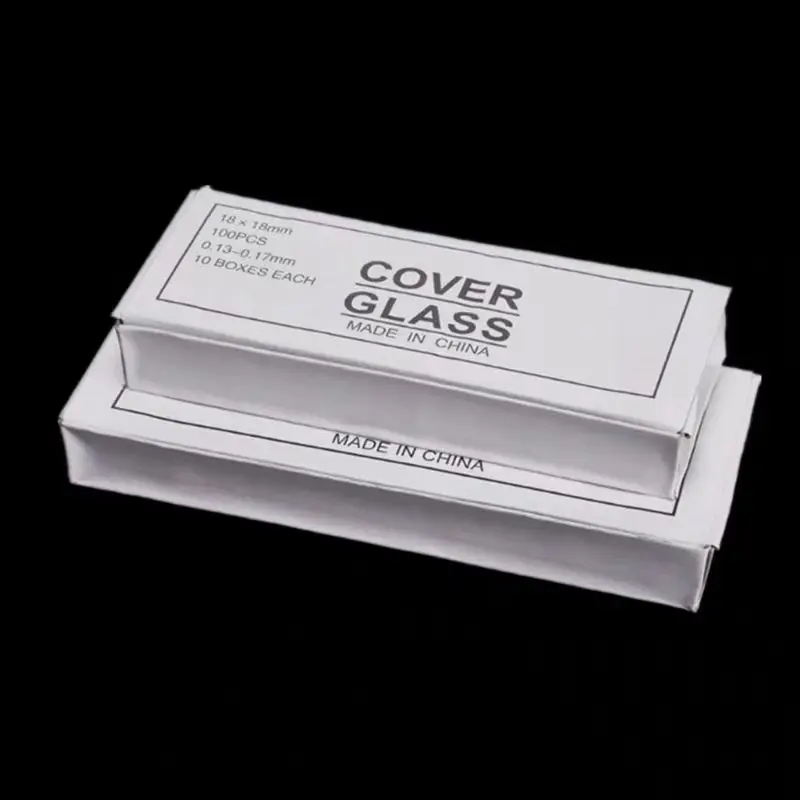 

Cover glass slides 18 * 18 20 * 20 22 * 22 24 * 24 24 * 32 24 * 50mm Laboratory microscope glass slides 1000 pieces/pack