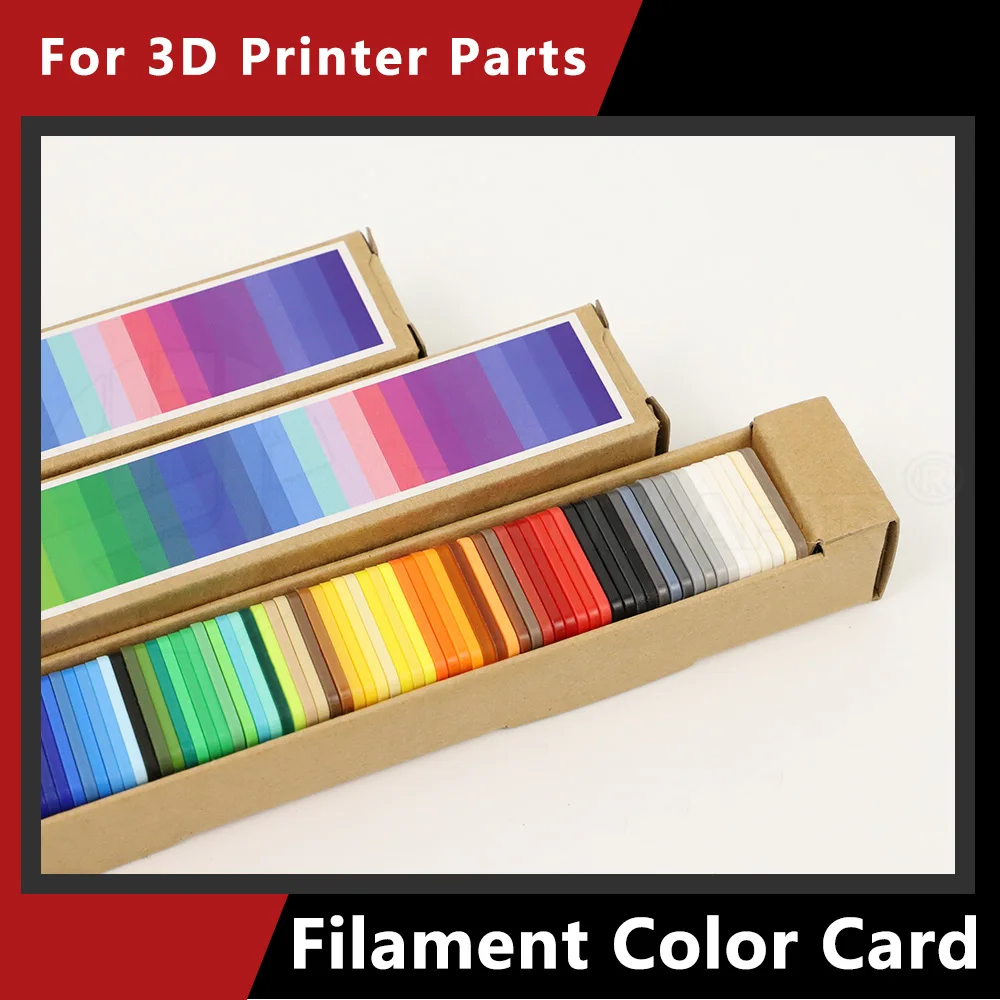 ل Bambu Lab الخيوط الرسمية حوامل الألوان 24*24 مللي متر 80 قطعة المواد الاستهلاكية الطباعة ثلاثية الأبعاد اللون لاختيار النوع واللون المبتكر #1