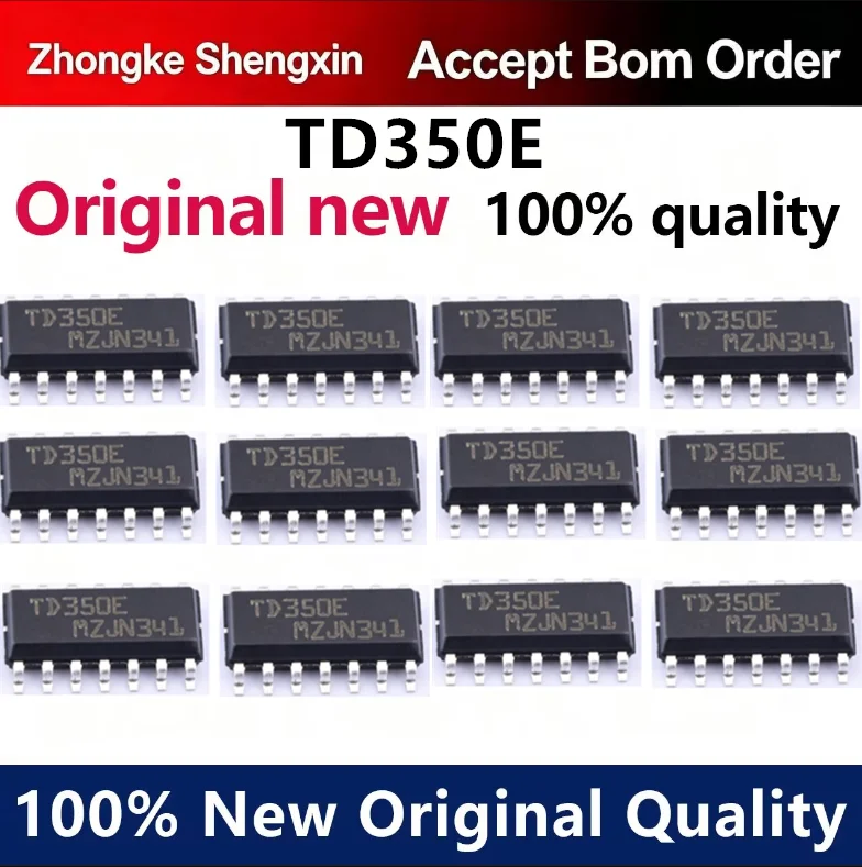 （5pcs-10pcs）New imported original TD350E TD350ETR SOP14 SMD bridge driver - external switch