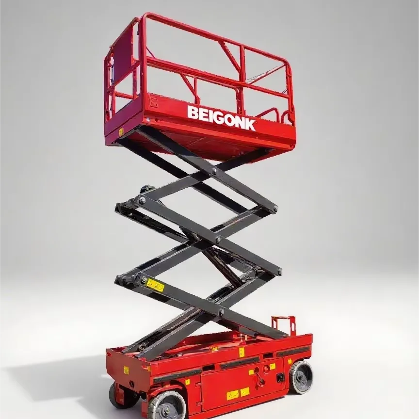 Lift Platform 10-22 Meters Lift Freight Elevator Mobile Hydraulic Climbing Car Automatic Lift Self-Propelled Scissor