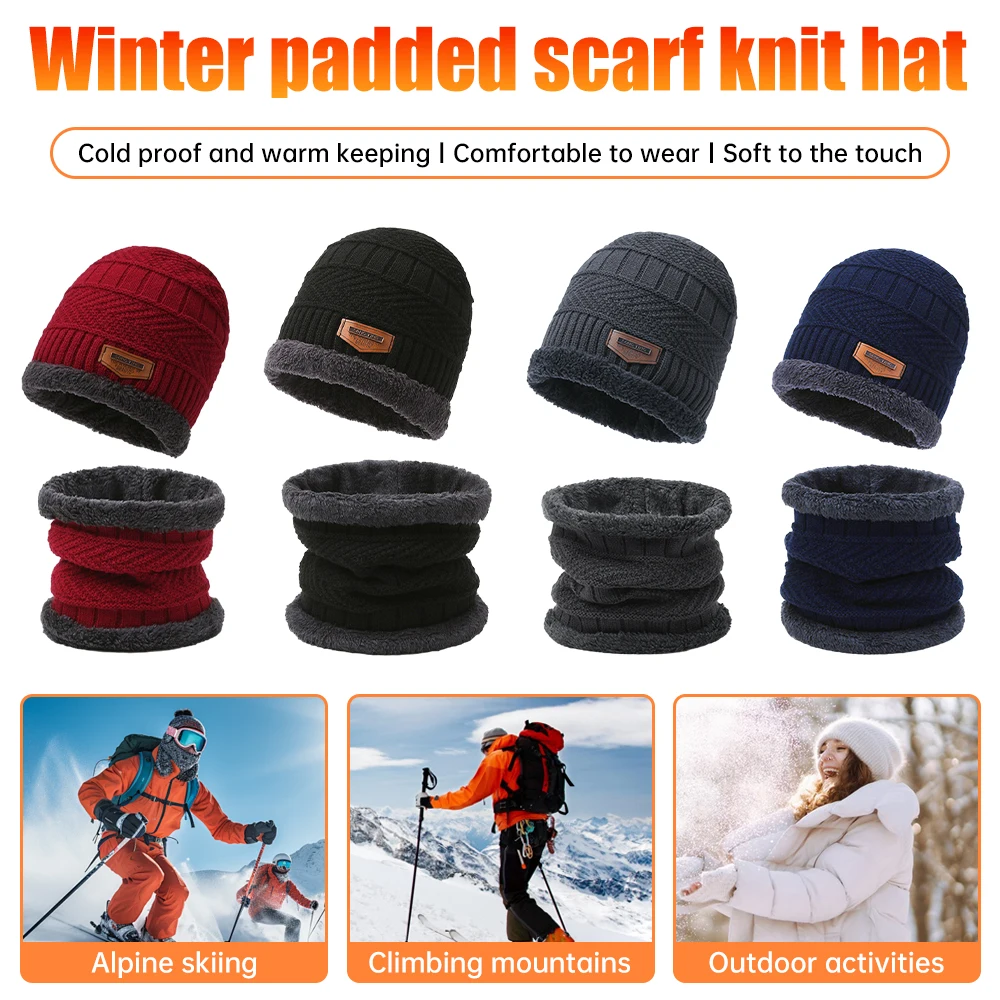 Fleece Ear Warmer Headband Winter Thicked Ear Muffs for Men Women Outdoor Running Skiing Riding Ear Protector Cover Earmuffs