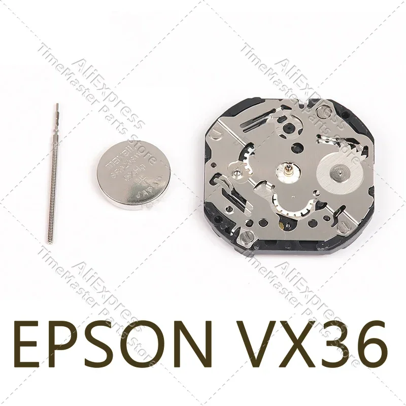Untuk Epson VX36 VX36E gerakan 5 tangan 3.9 detik jam tangan gerakan kuarsa suku cadang perbaikan