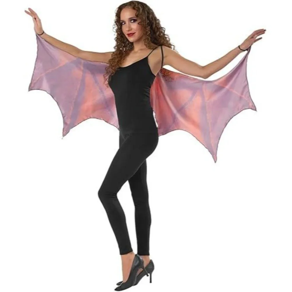 Dekorativer Fantasie-Drachenflügelumhang, faltbar, mit elastischem Band, Fledermausflügelumhang, Unisex, universelles Cosplay-Flügelkostüm für Maskerade – Detail 10