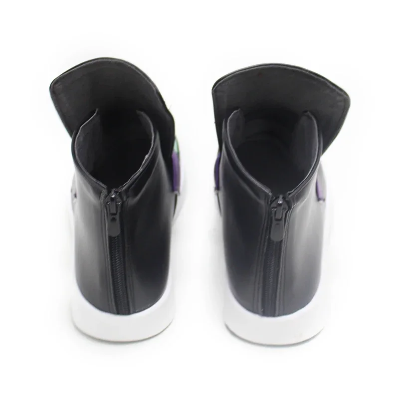 Rebecca Cosplay Shoes PU Leather Shoes Anime Cosplay Props Halloween Carnival Boots Custom Made view 4