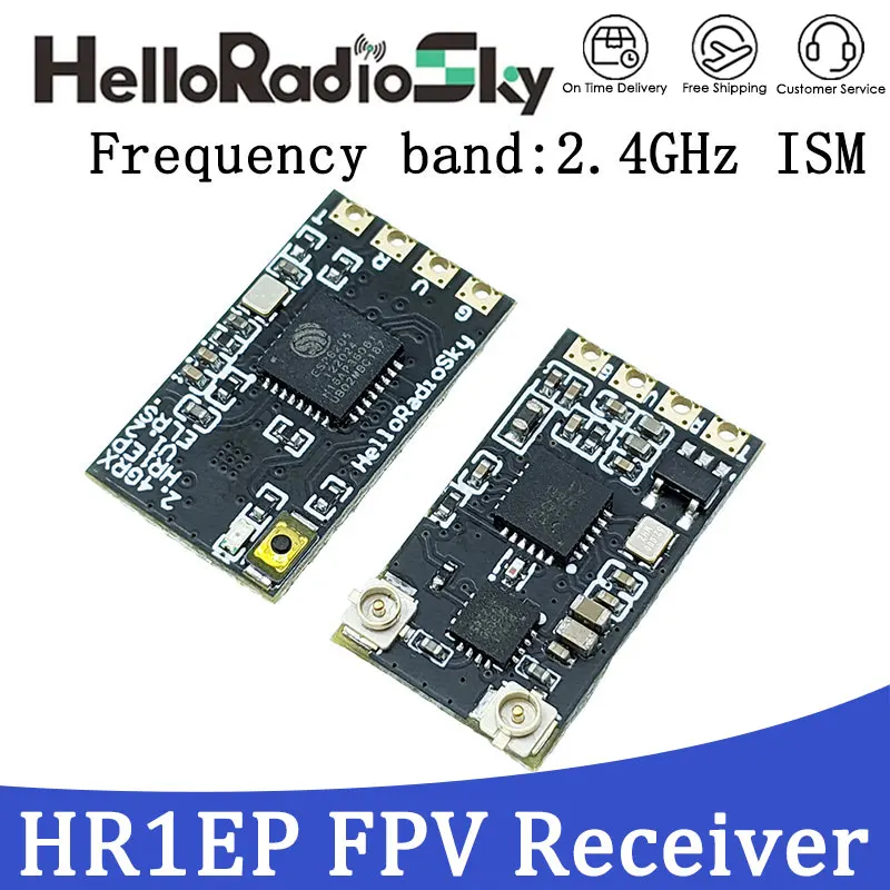 HelloRadioSky HREP Elrs2.4G Receiver IPEX MHF Antenna connector High Refresh Rate Micro FPV Traverse RC Drone Parts