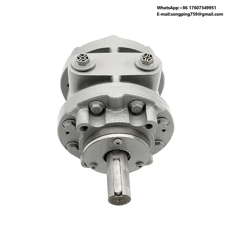 

Pneumatic Rotary Motor HFV8 5.3HP/3.9KW / 2500/rpm Pneumatic Engine Air Vane Motor