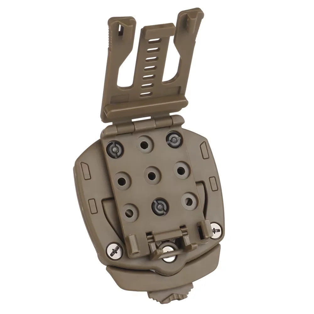 Adaptateur pour étui de chasse, Base d'adaptateur pour étui rotatif à 360 degrés, peut être installé sur les bandes tactiques et les sangles