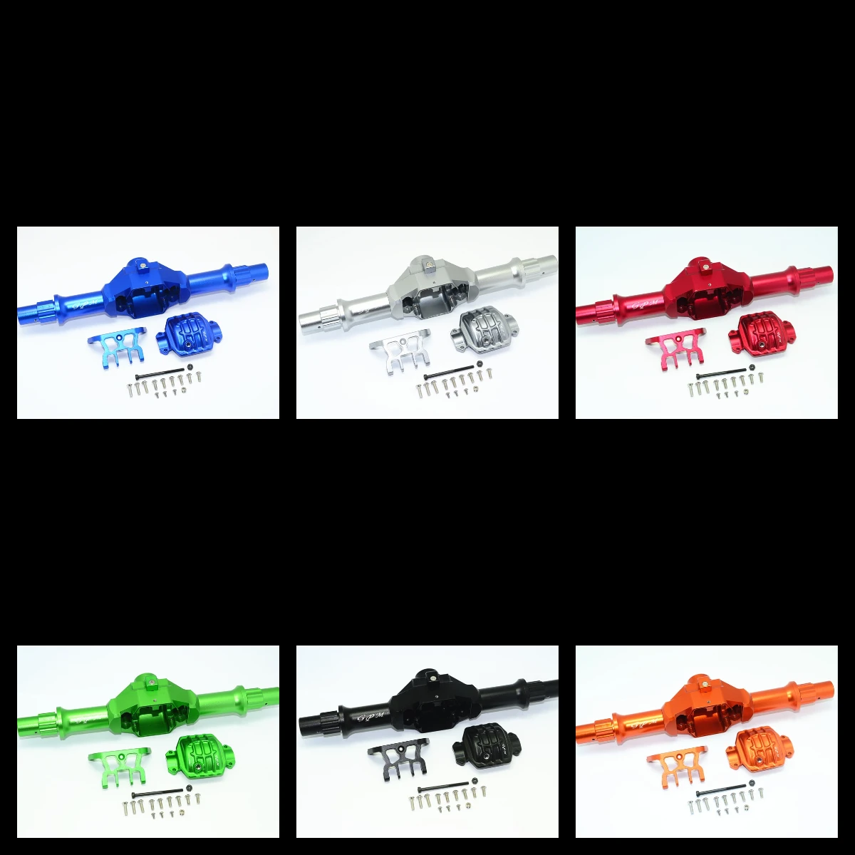 

АЛЮМИНИЕВАЯ КОРОБКА ЗАДНЕЙ ПЕРЕДАЧИ GPM (с крышкой) для AXIAL YETI XL MONSTER BUGGY