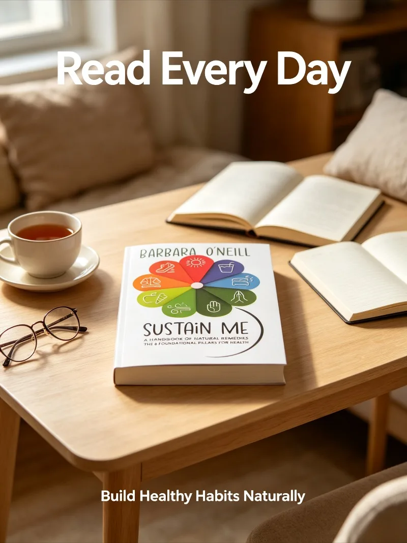 Sustain Me Barbara O'Neill Natural Remedies Handbook 9 Health Pillars Holistic Wellness Natural Healing Self Care Guide