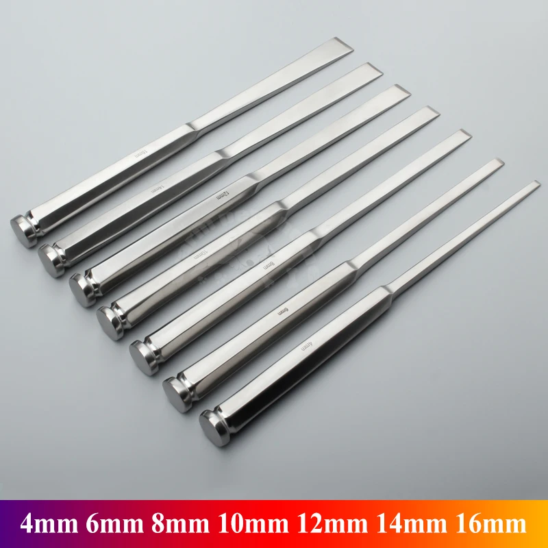 Orthopedic Osteotome Chisel Straight Tessier Bone Graft Osteotome Orthopedic Instrument