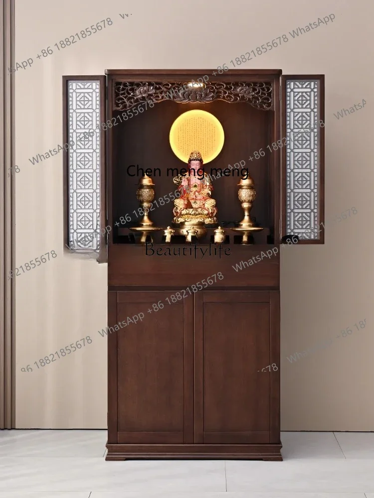 d178 Tempio del Buddha cinese armadio per vestiti casa dio della ricchezza tavolo per il culto del tempio dell'antenato armadio