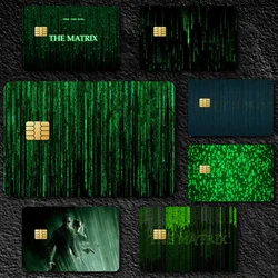 T-The M-Matrix Movie Decorative Small Waterproof Chip 4PCS Card Sticker New Anti-Scratch