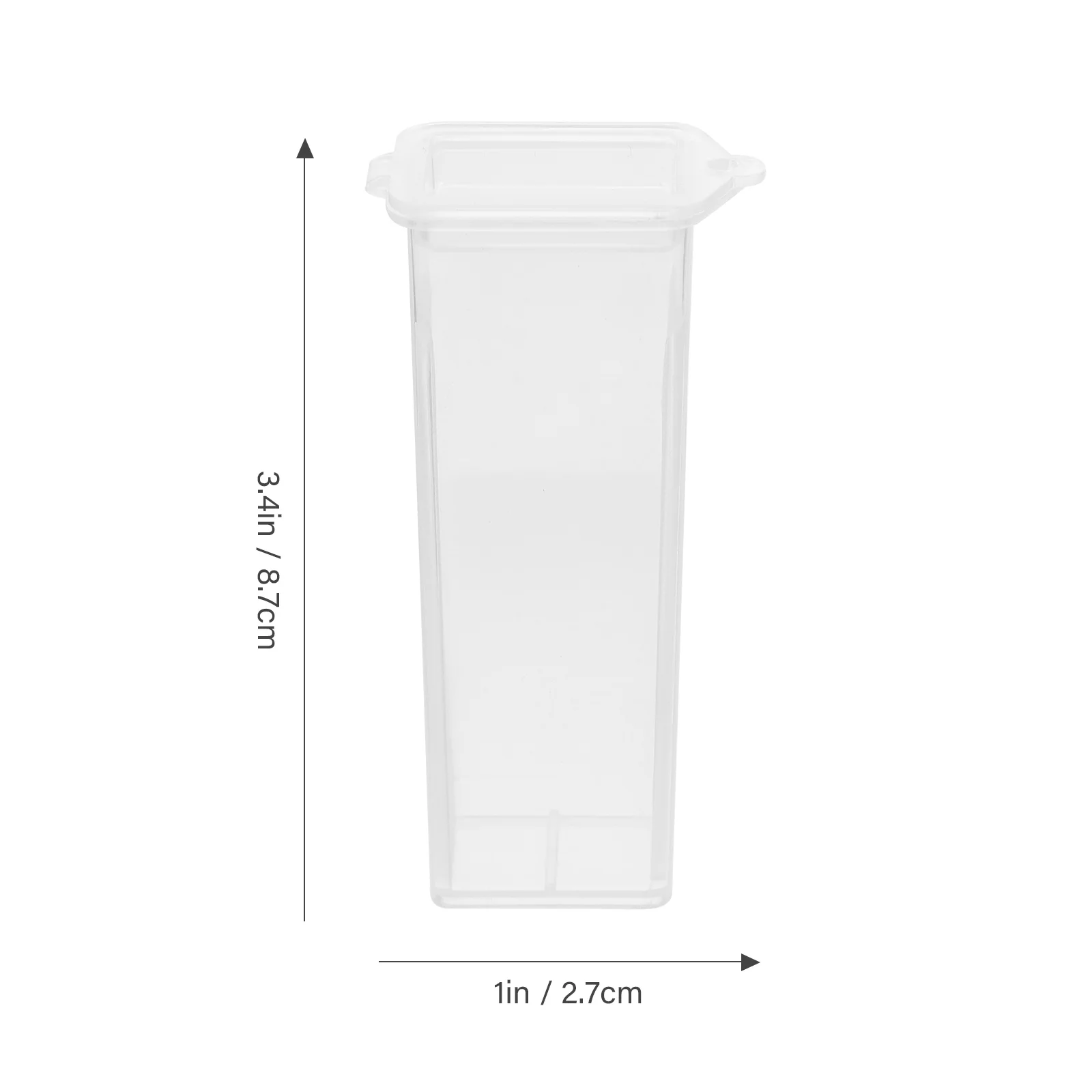 10Pcs Slide Storage Cases Separate Slotted Channels Slide Mailer Box for Pathological Specimens Lab Use