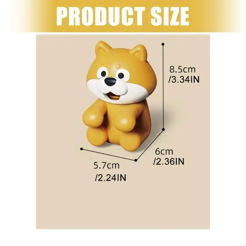 (1 pièces) ventilateur à clipser pour tasse bol, accessoire refroidissement soufflant d'air en forme chien pour bureau