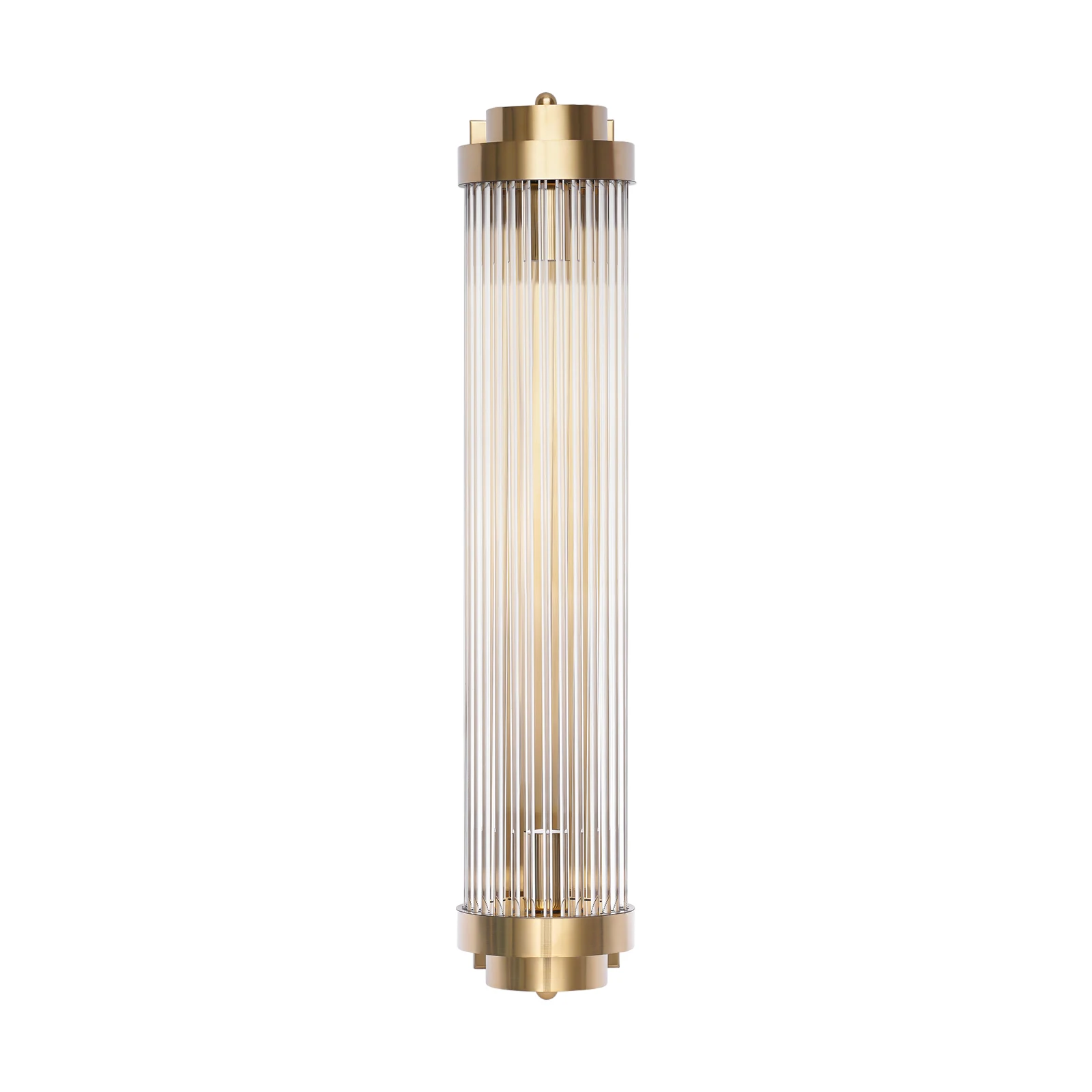 Elegant Gold-Plated Glass Wall Lamp for Romantic Ambiance and Long-Lasting Use