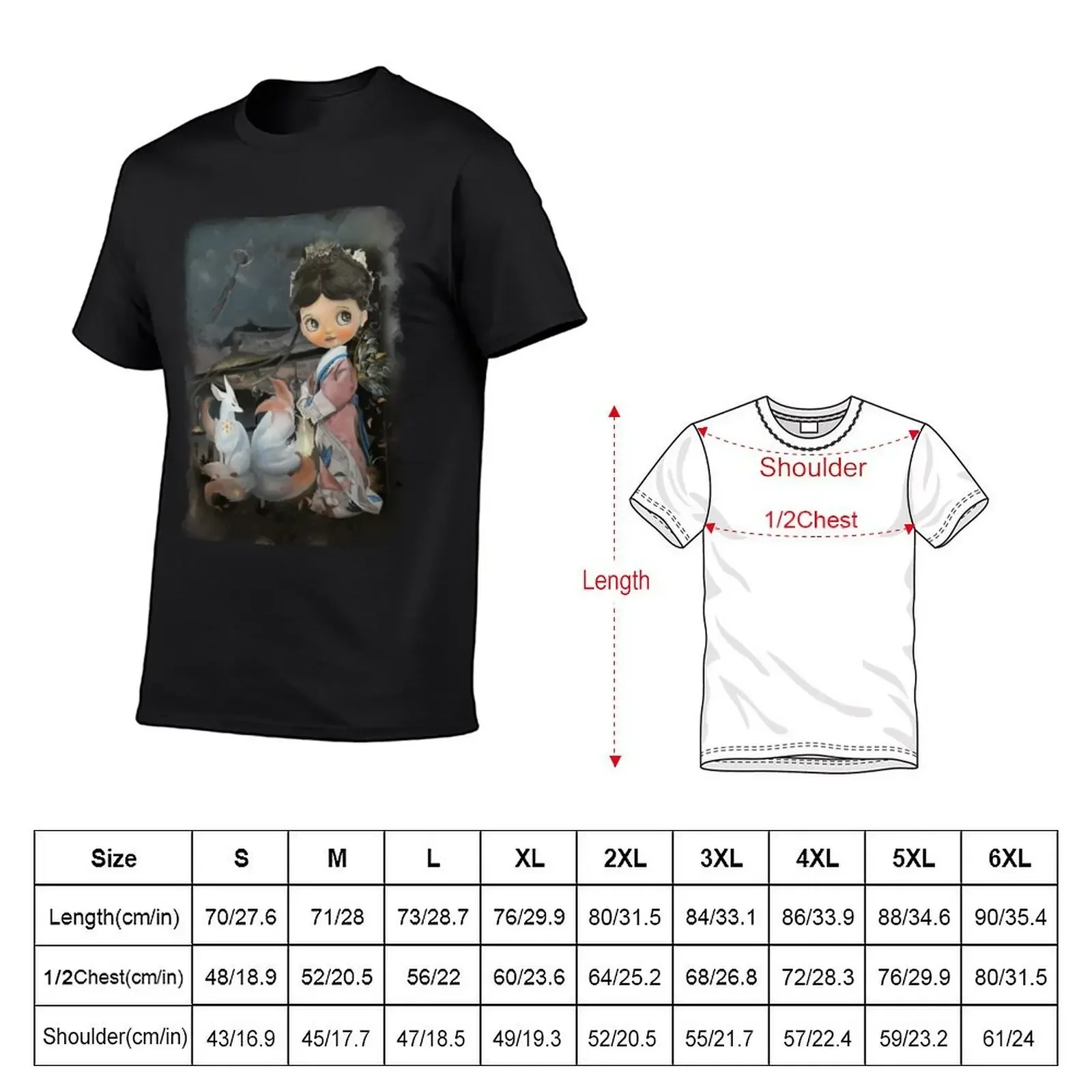 Little geisha T-Shirt graphic t shirts anime figures shirts graphic tees mens tall t shirts