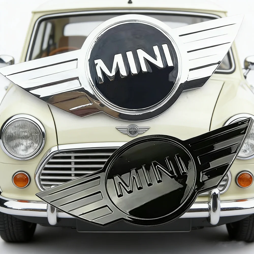 1 יחידה מיני סמל קישוט למסגרת האחורית הקדמית של קופר R55 R56 R50 R60 R61 החלפת לוגו אביזרי סטיילינג לרכב
