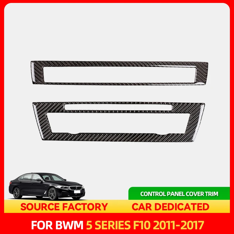 

Front Skirt Hot For BMW 5 Series F10 2011 2012 2013 2014 2015 2016 2017 Carbon Fiber Front Center Air Conditioning CD Cont