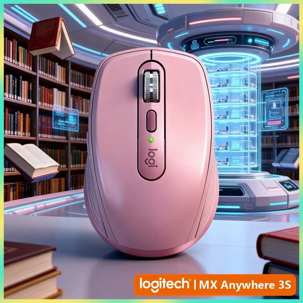 Productivity MX Anywhere 3S - 8K DPI, MagSpeed Wheel, 3-Device Connect, Perfect for Wine Marketing Plan & Daily Task