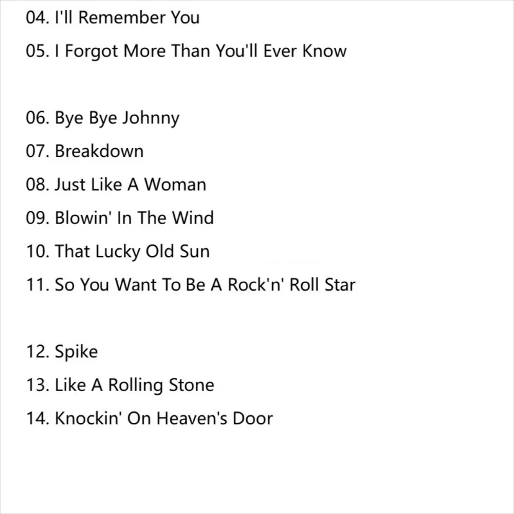 Bob Dylan & Tom Petty 1986 Radio Concert CD - with Booklet for Folk Rock Fans Collection & Listening