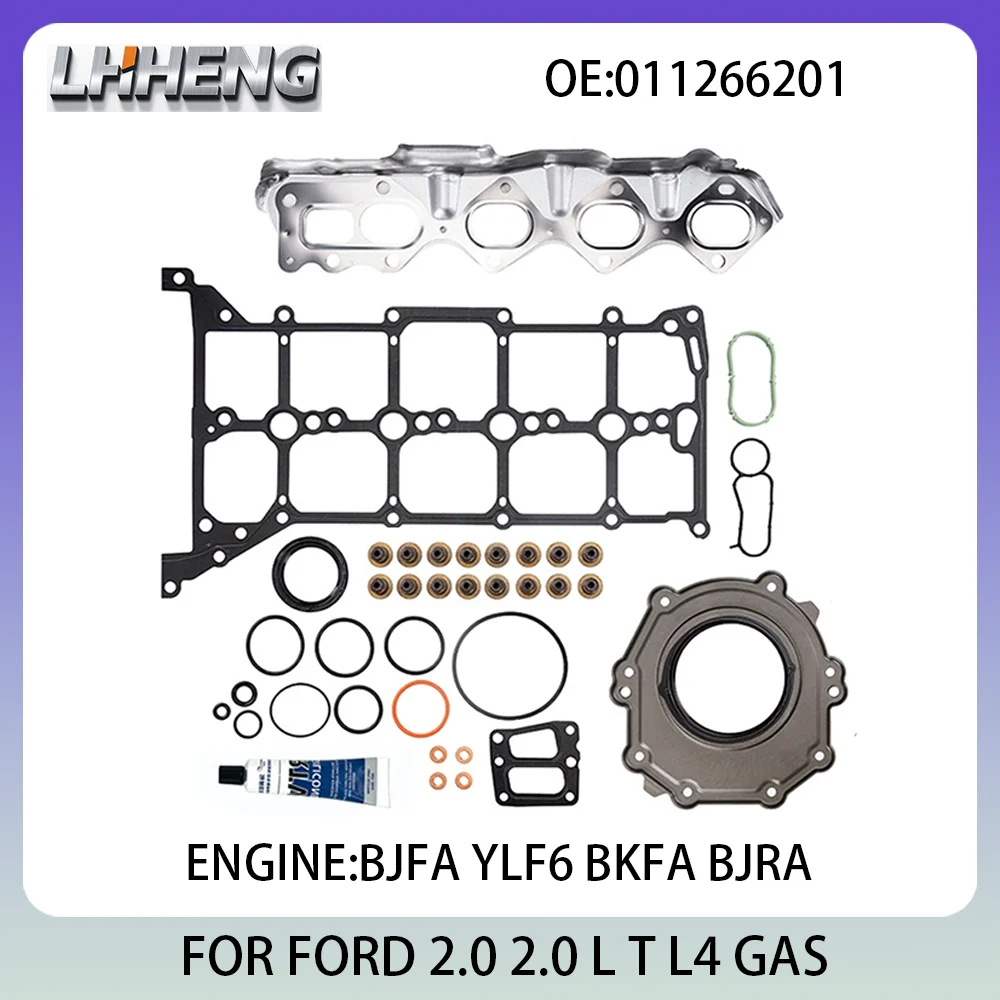 

Engine Full Overhaul Gasket Kit Rebuild Set For FORD TOURNEO TRANSIT 011266201 51092000 2.0L 2.0 L T L4 GAS BJRA YLF6 BJFA 15-24