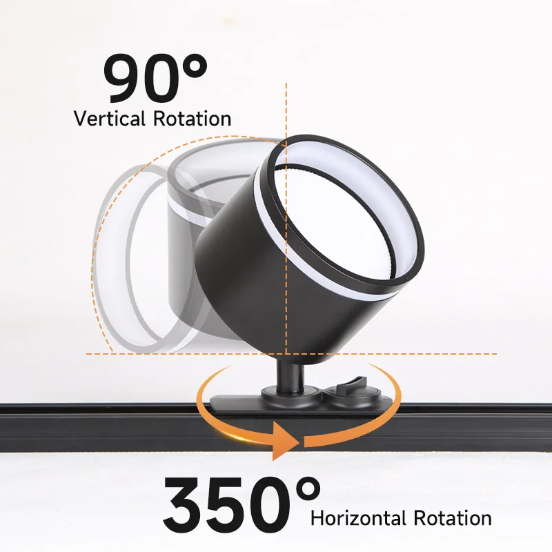 Led Spot GX53 Ceiling Lamp Indoor Decor Track Light Rotatable Spotlight For Living Room Bedroom Store Chandelier LED Spot Lights
