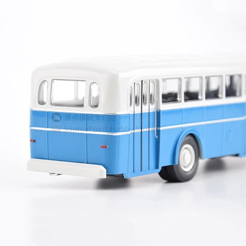 1:43 Scale Plastic Ikarus-60 Urban Medium Bus Toys Cars Model Nostalgia Classics Adult Collection Souvenir Gifts Static Display