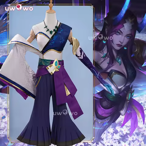 UWOWO Irelia Cosplay Collab Series: Game League of Legends/LOL: Spirit Blossom Irelia Cosplay Costume XS-2XL Halloween Costume