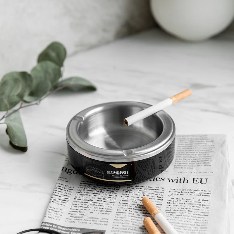 

Creative Ashtray Plastic Simple Fashion Nordic Style Portable Environmental Friendly KTV Hotel Ashtray