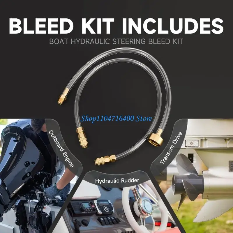 y1gd Hydraulic Steering Bleed Marine Applications Marine Bleeder Tool Marine Bleeding