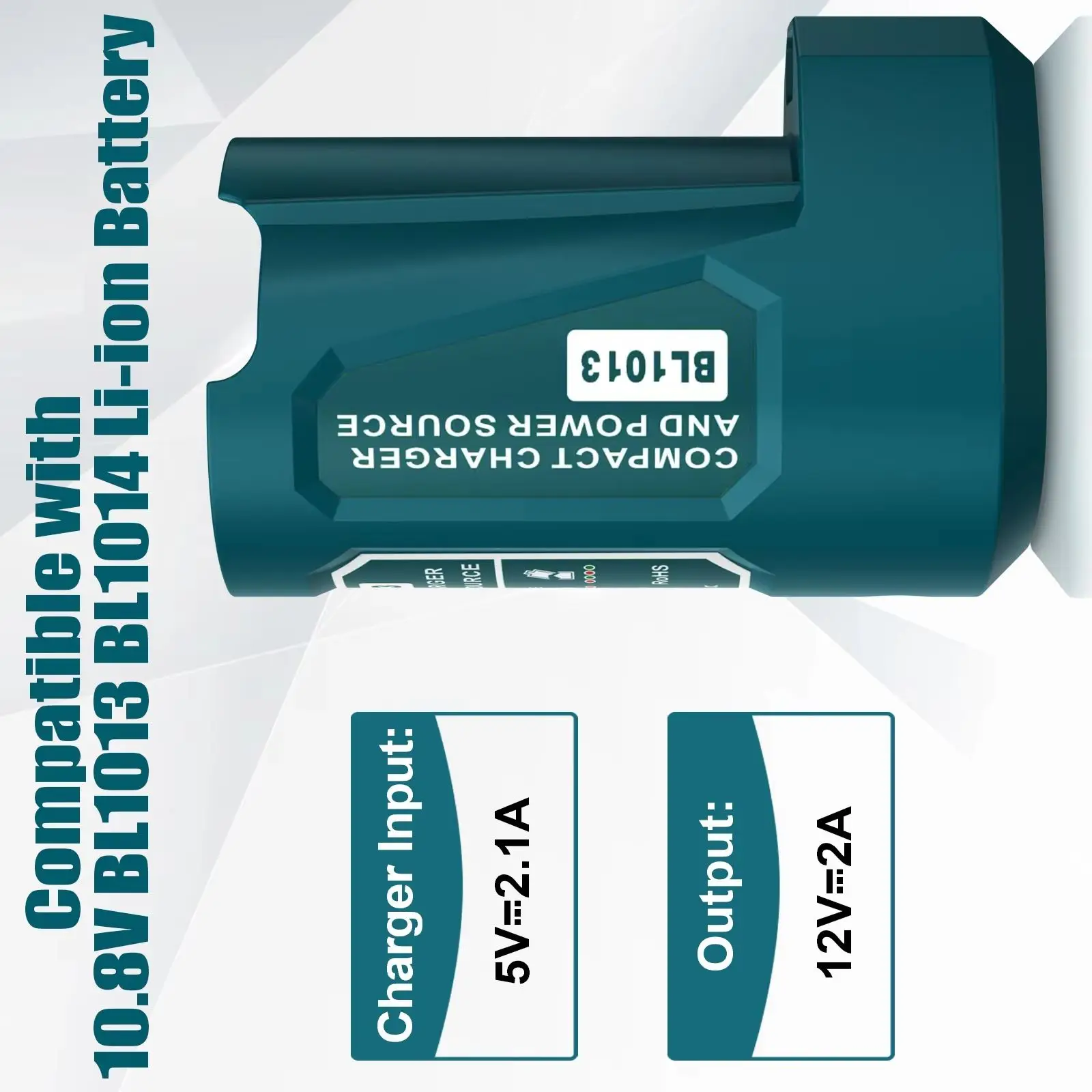 

Адаптер зарядного устройства, источник питания USB, совместимый с BL1830 BL1840 48591201 типа C, подходит для электроники и гаджетов