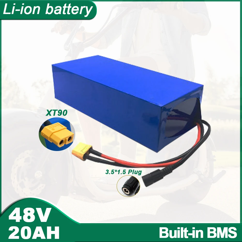 SEENRUY 48V 20AH Li-ion With XT90 Plug Lithium Polymer Battery Pefect For E-bike Bicycle AGV Electric Scooter