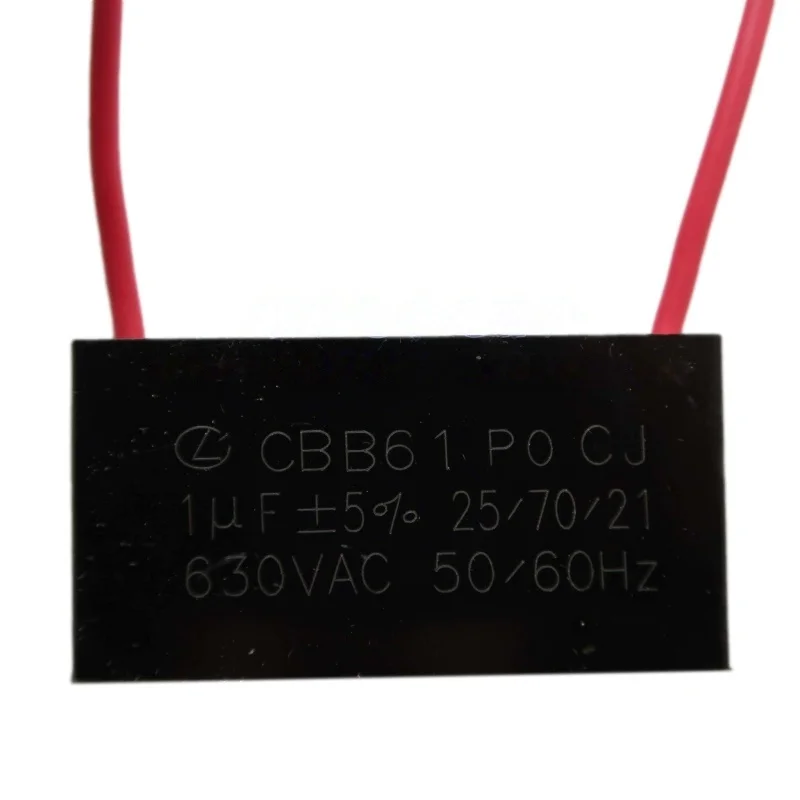 New original CBB61 630V 1UF/1.2UF/2UF/3UF/4UF/5/6/8UF 630VAC welding machine fan capacitor