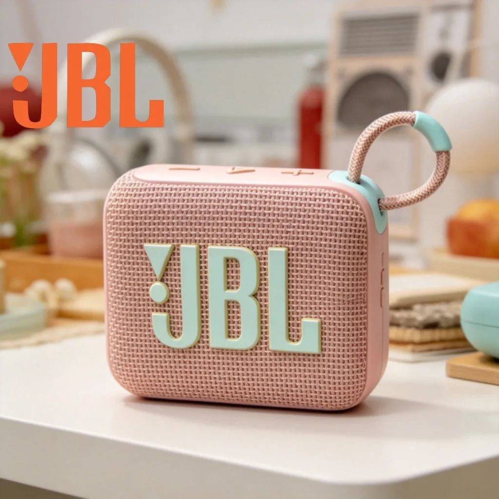 JBL GO4 4th Gen Portable Wireless Bluetooth Mini Speaker, Dustproof Waterproof Outdoor Audio Player
