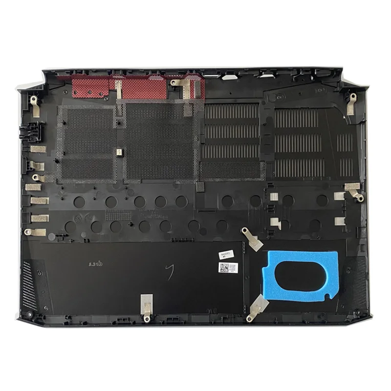 Imagem -06 - para Acer Nitro An71551 An715-54ew Laptop Lcd Capa Traseira Apoio para as Mãos Capa Inferior Tampa Traseira Capa Superior Preta Novo
