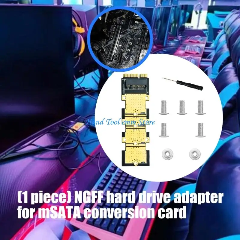 

H37F M.2 NGFFs mSATA SATA3 SSDs to 2.5in SATA3 Adapters M.2 NGFFs to SATA3 Converters Open-Frame Brackets M.2 Hard Drive