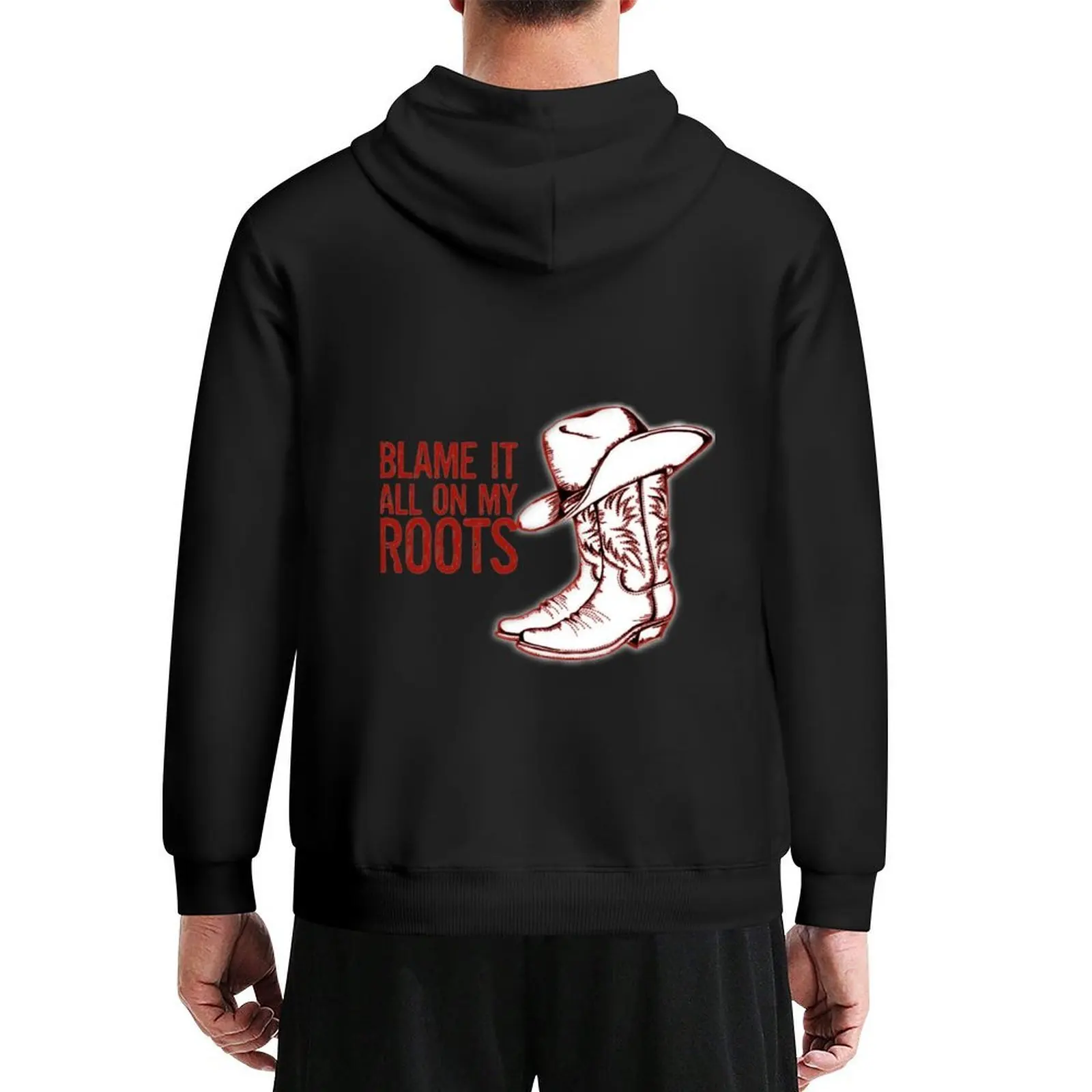 

Blame it all on my roots Hoodie men wear autumn new products clothes for men hoodie