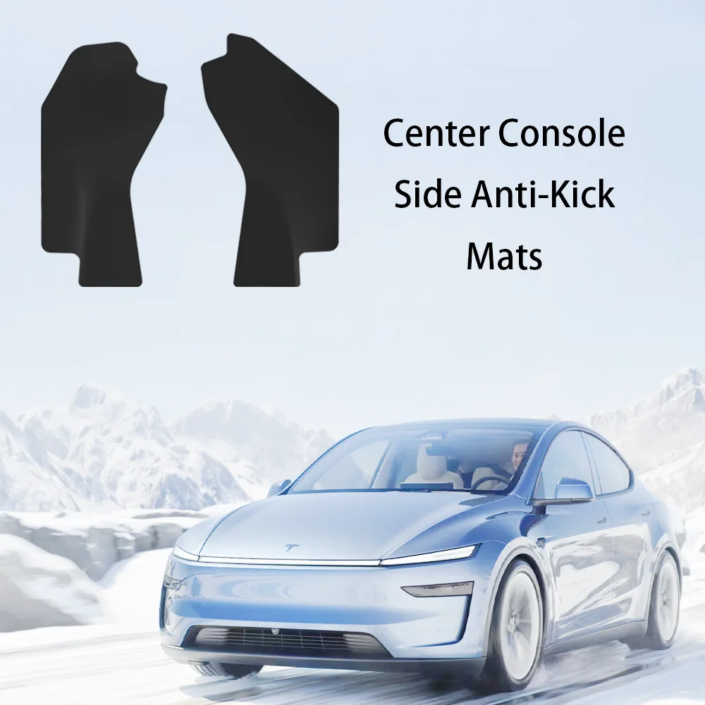 

Боковые противоударные коврики на центральной консоли для Tesla Model Y 2025 — водонепроницаемые, пылезащитные внутренние защитные чехлы, прочная модель Y Acc