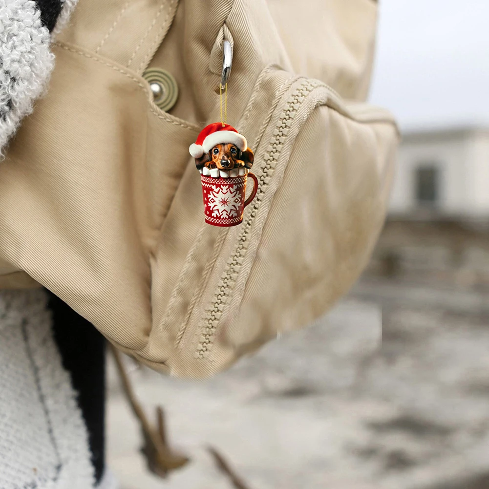 

Таксы, 24-дневный рождественский календарь обратного отсчета с духами, фигурные украшения, адвент-календарь для собак, рождественские подарки для любителей собак