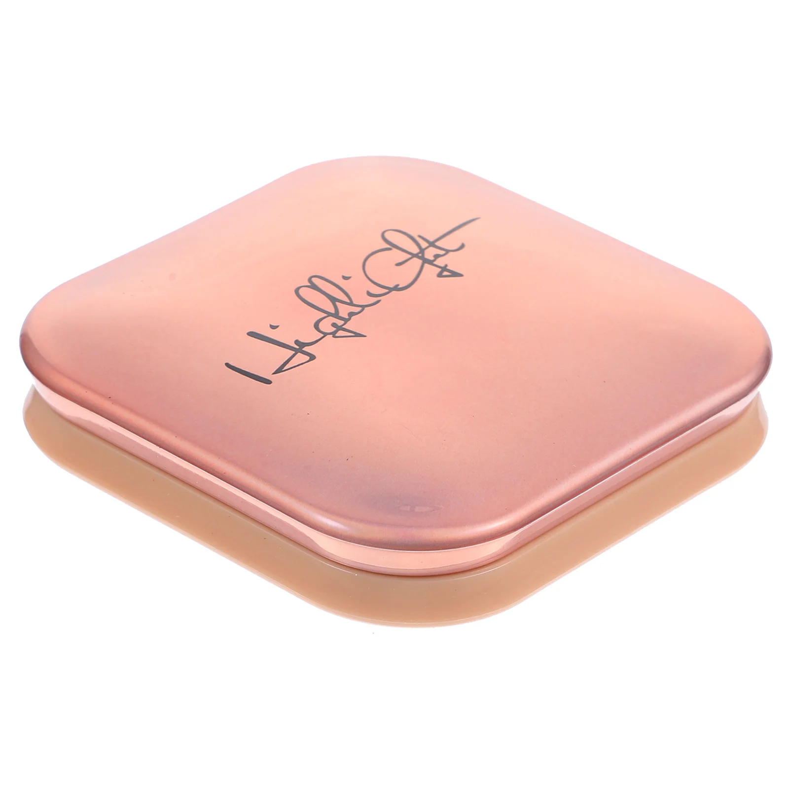 

Face Highlighter Powder Pan Smooth Shimmer Lightweight Makeup Powder Highlighter Compact Body Hair Glitter Women Makeup Pan