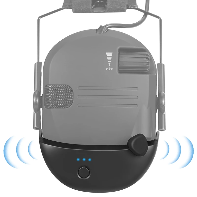 W1 Wire-controlled Headphone Bluetooth Adapter For WK Series Converter To Wireless Earmuffs Converter