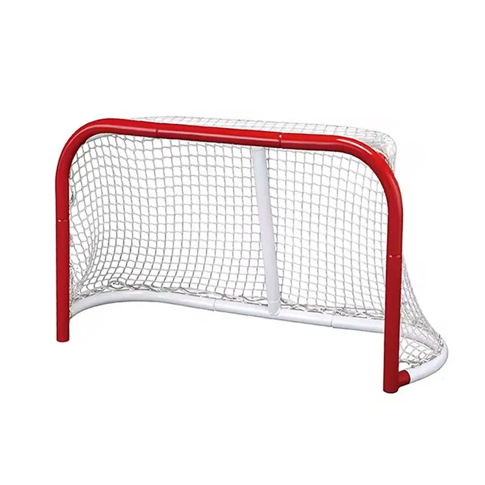 Powder Coated Ice Hockey Goal, 82mm 4Kg, 600D Polyester, Portable Small Size Net, Durable Outdoor Sports Equipment