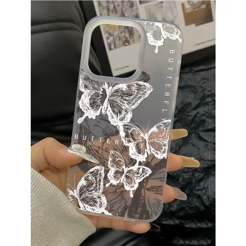 Чехол С Рисунком бабочки для iPhone 12