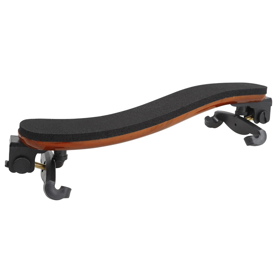 A07T-Violin Shoulder Rest Support Professional 1/4 1/2 Full Size Adjustable Maple Wood Violin Shoulder Rest Violin Parts Accesso