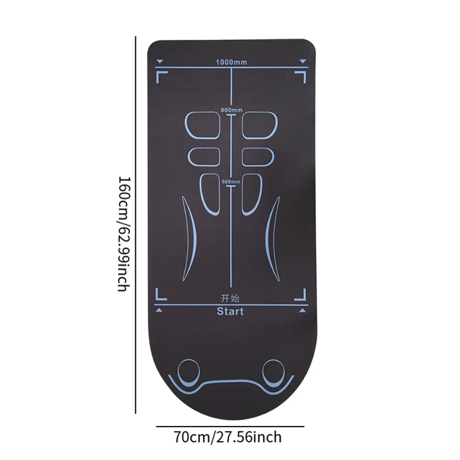 بساط تمرين لـ Rollerrad Pad Matte Fitnessstudio - أرضيات للقفز